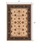 Homeroots 5 x 8 ft. Cream & Black Decorative Area Rug 395257 - alternate 5